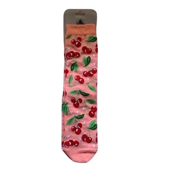 Disney Accessories - Disney Parks Mickey Mouse Icon Cherries Socks
